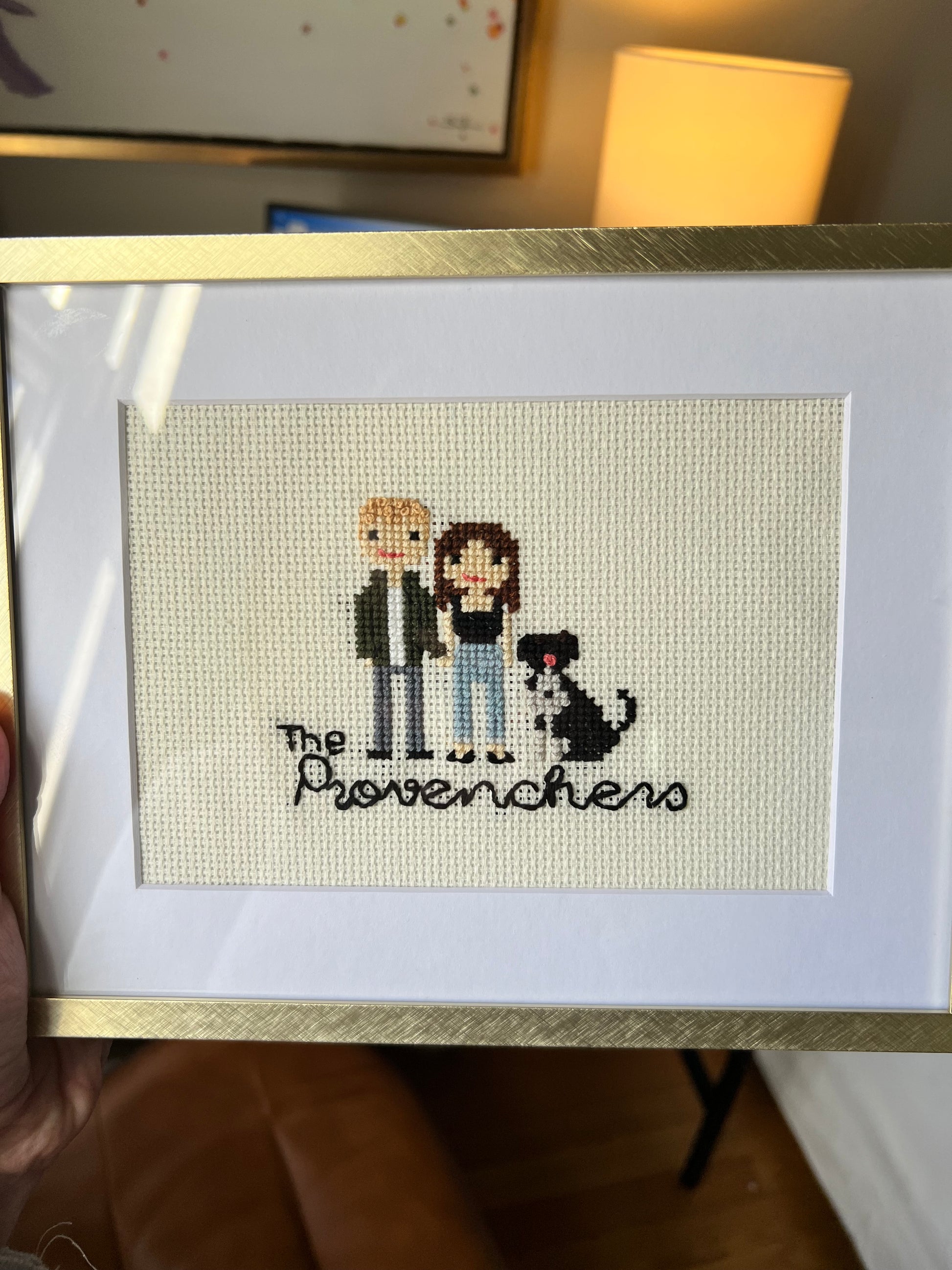 Personalized Cross-Stitch Portait