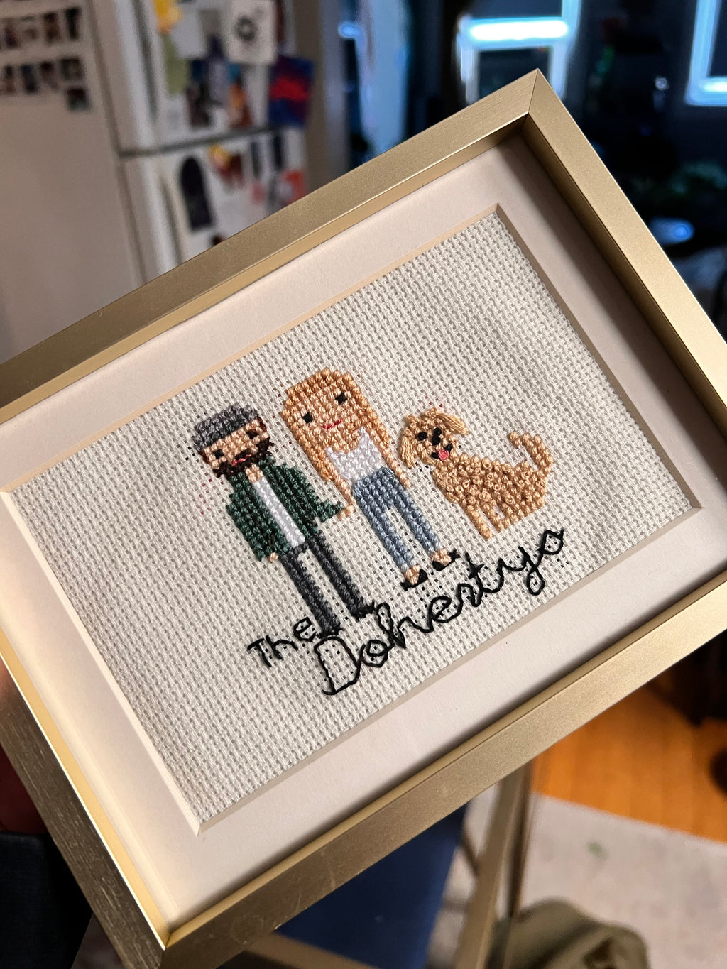 Personalized Cross-Stitch Portait