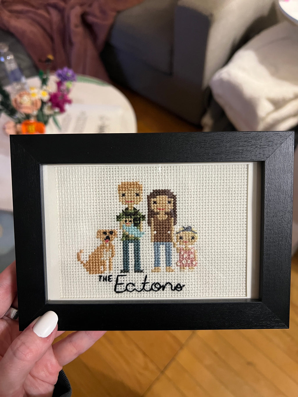 Personalized Cross-Stitch Portait